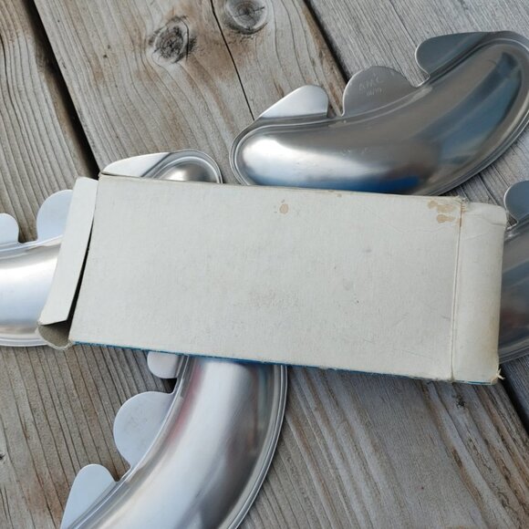 Vintage AMC Stainless Steel 18/10 Serving pods x 4 - Picture 4 of 5